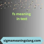 FS Meaning Explained With Real Chat Examples 2026