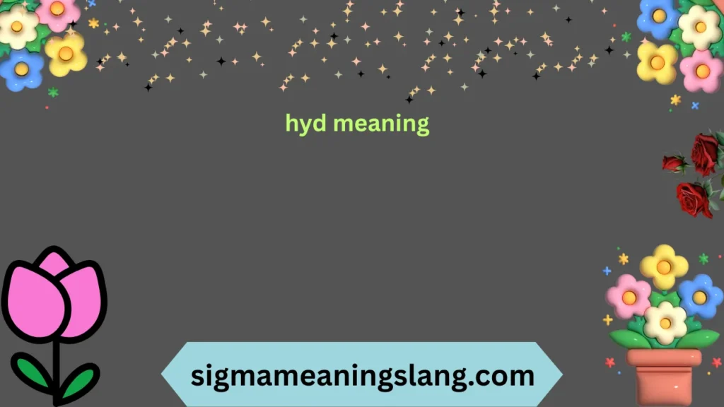 hyd meaning