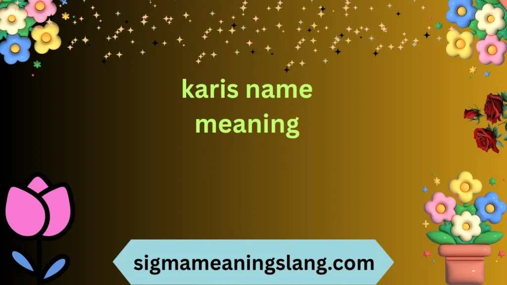 karis name meaning