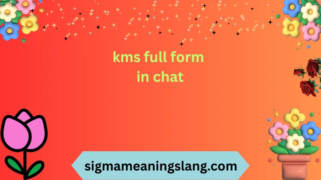 kms full form in chat