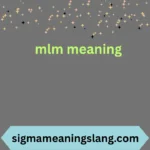 mlm meaning