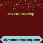 moots meaning