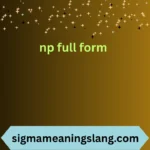 np full form