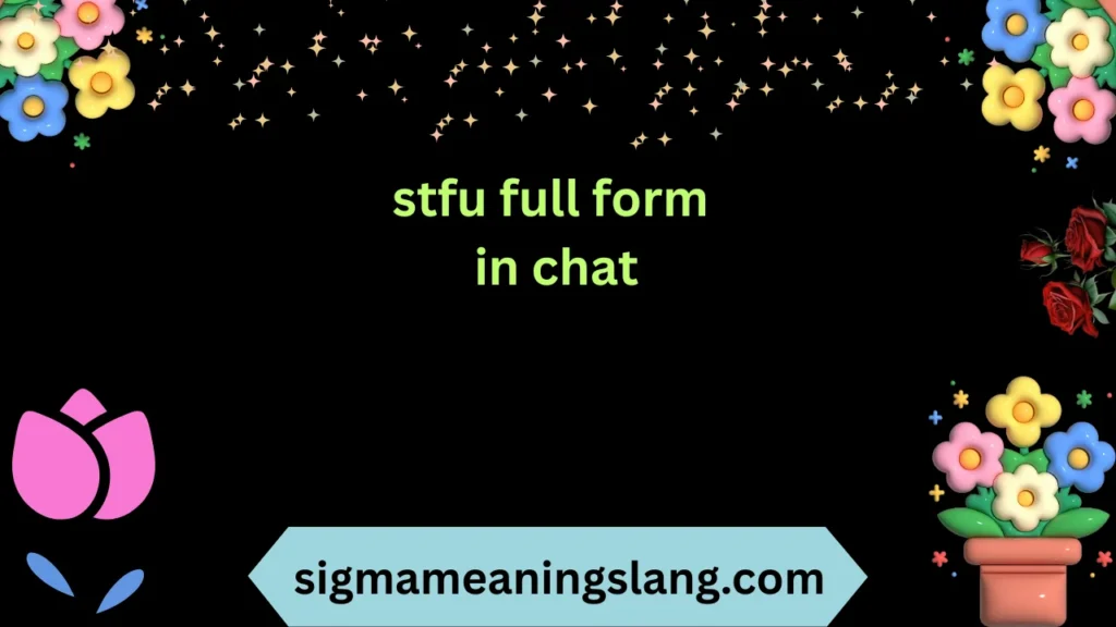 stfu full form in chat