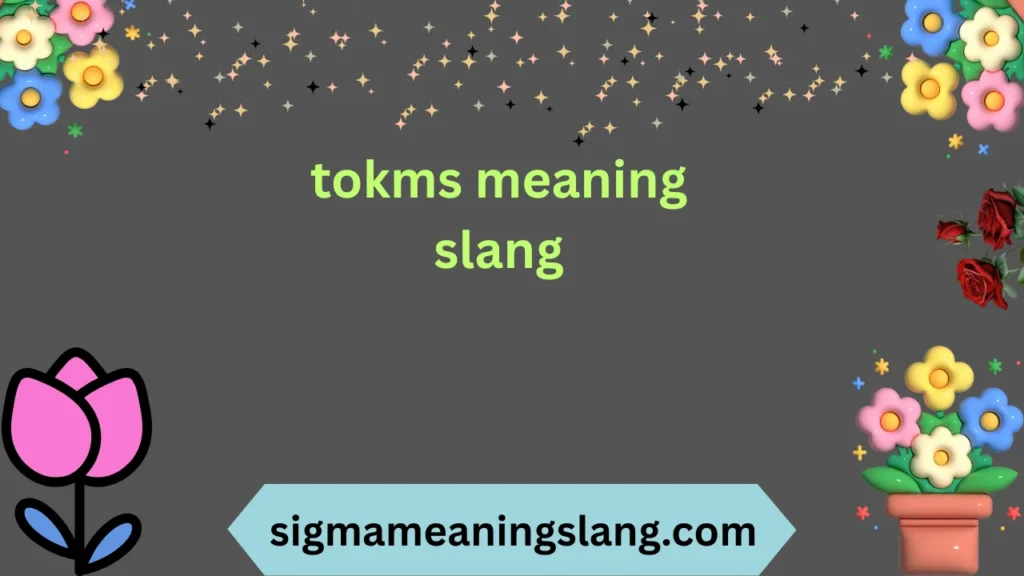 tokms meaning slang