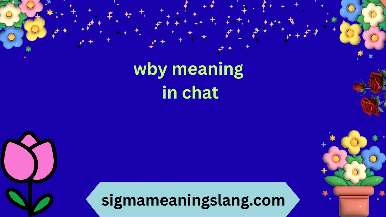 wby meaning in chat