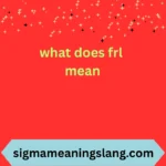 what does frl mean