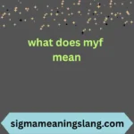what does myf mean