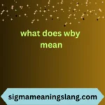 what does wby mean